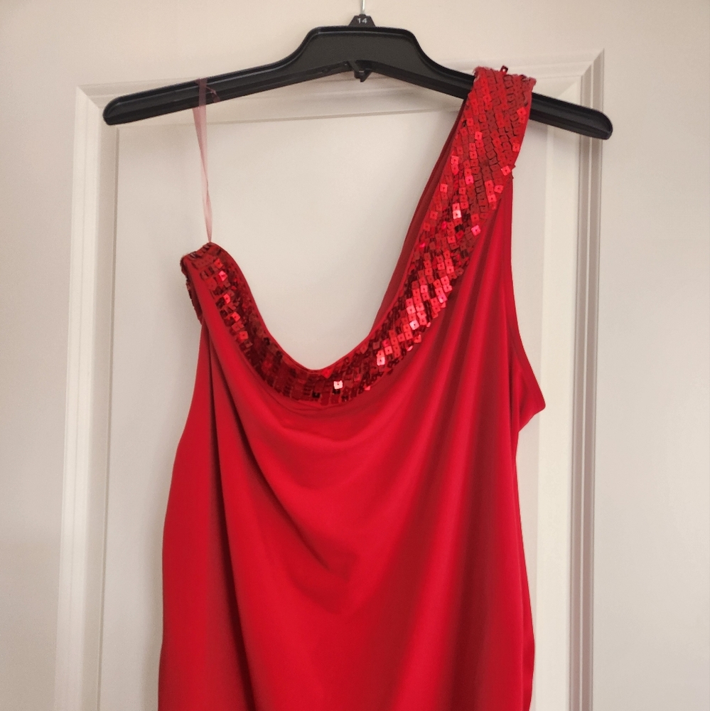 Lane Bryant one shoulder top